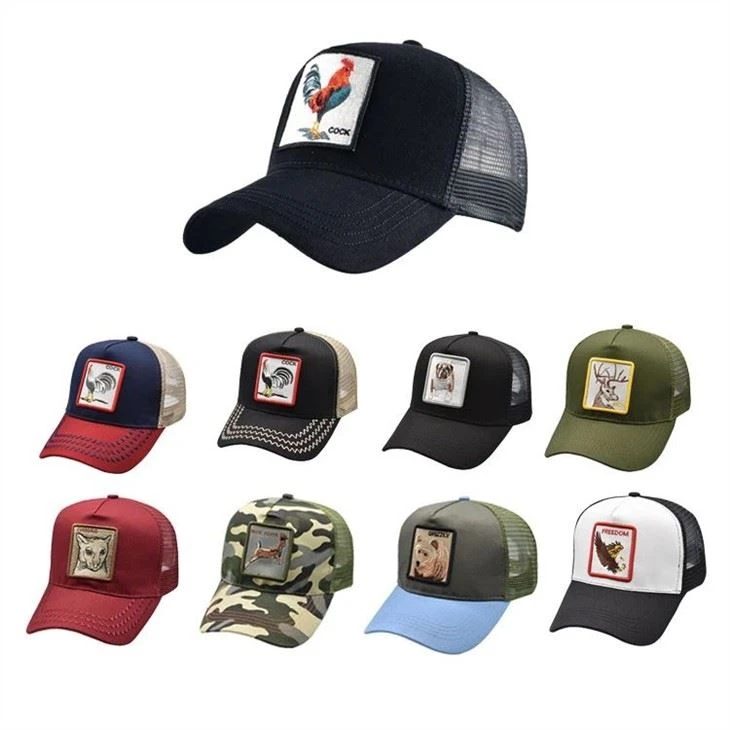 brim trucker cap