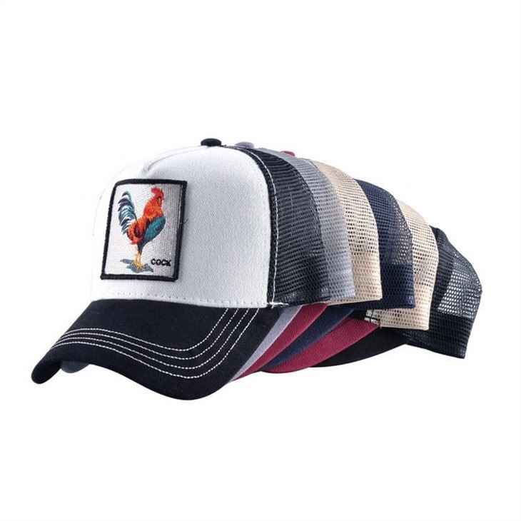 curved bill trucker cap