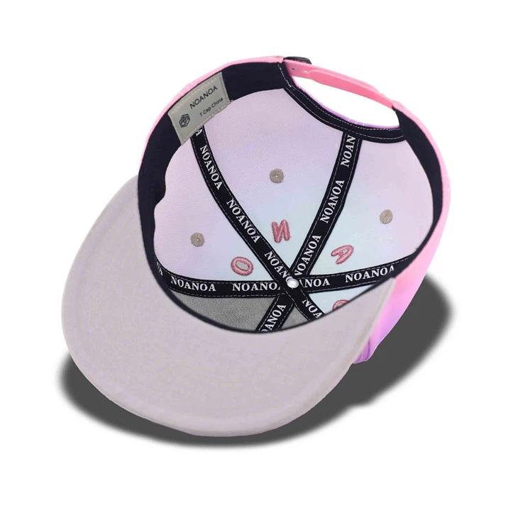 Pink Gradient Snapback Cap